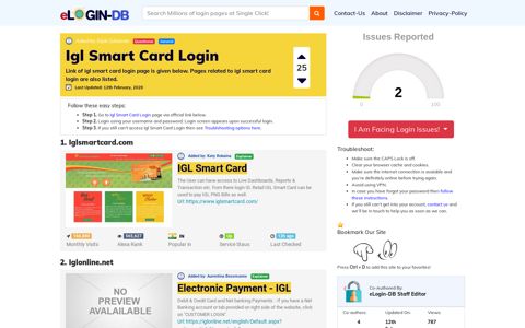 Igl Smart Card Login