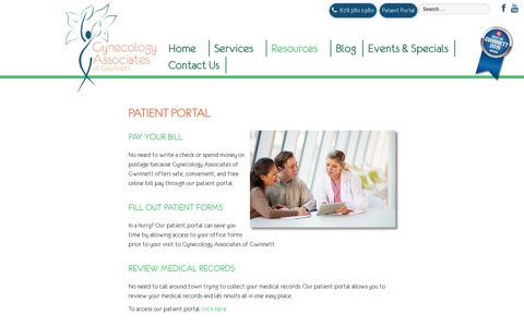Patient Portal – Gynecology Associates of Gwinnett
