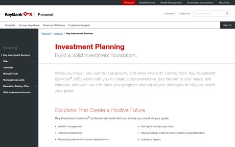 Key Investment Services | KeyBank