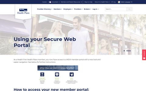 Member Portal | Health First Health Plans