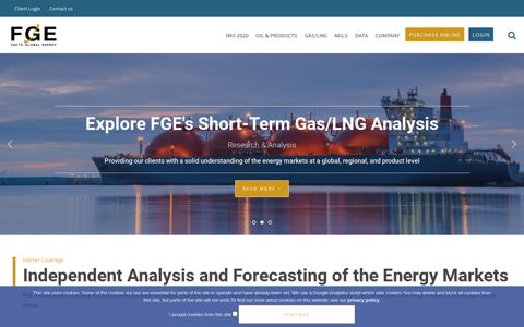 FGE - Energy consultants, Oil, Gas/LNG, and NGLs