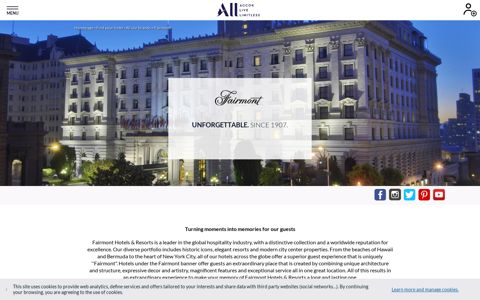 Luxury Hotels & Resorts - Fairmont | all.accor.com