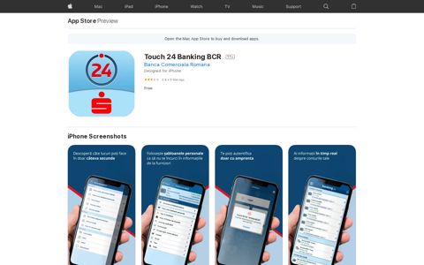 ‎Touch 24 Banking BCR on the App Store - Apple