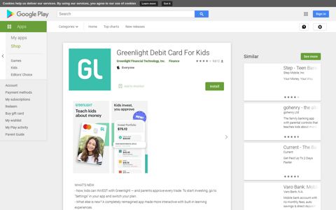 Greenlight Debit Card For Kids - Apps on Google Play