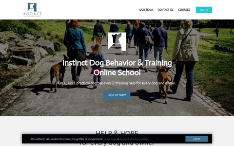 Instinct Dog Training Online School