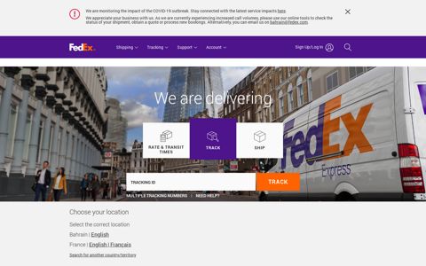 Express Delivery, Courier & Shipping Services | Bahrain - FedEx