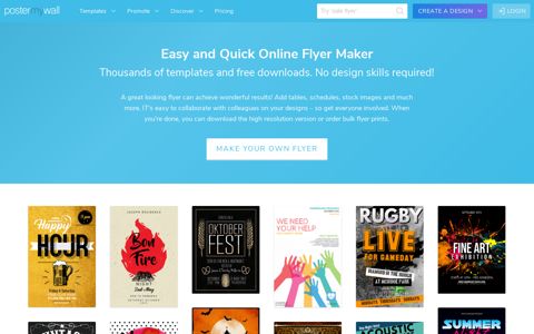 Online Flyer Maker. Thousands of Templates | PosterMyWall