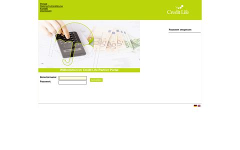 Credit Life Partner Portal