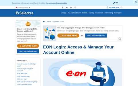 EON Login: Access & Manage Your Account Online - Selectra