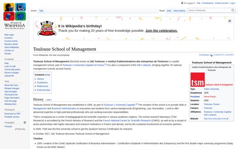 Toulouse School of Management - Wikipedia