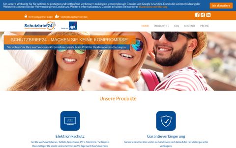 Schutzbrief24 - Ihr Partner für Elektronik-Versicherungen