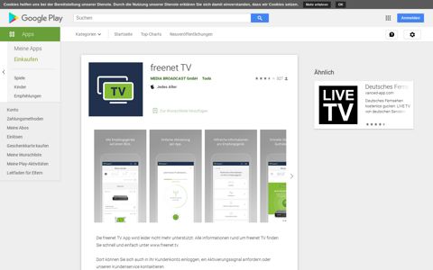 freenet TV – Apps bei Google Play