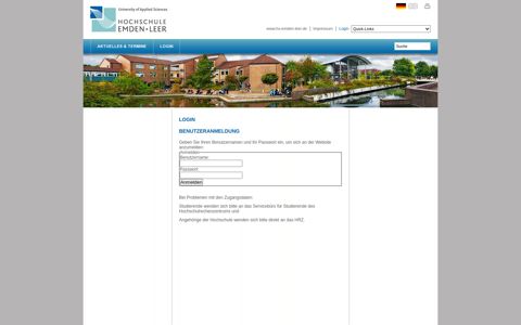 Login - Hochschule Emden/Leer