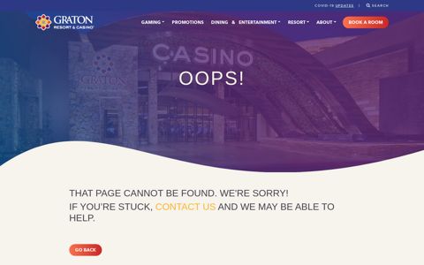 Login - Graton Resort & Casino