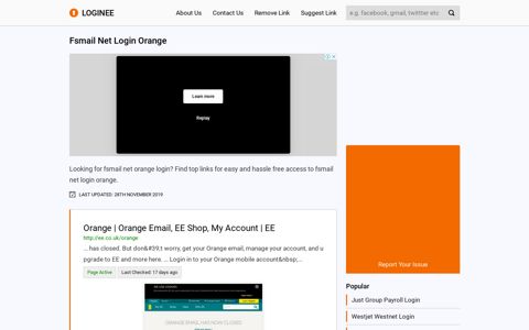 Fsmail Net Login Orange - loginee.com logo loginee