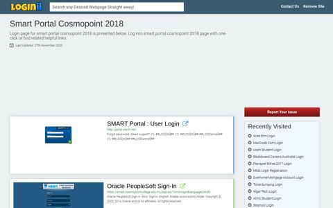 Smart Portal Cosmopoint 2018 - Loginii.com