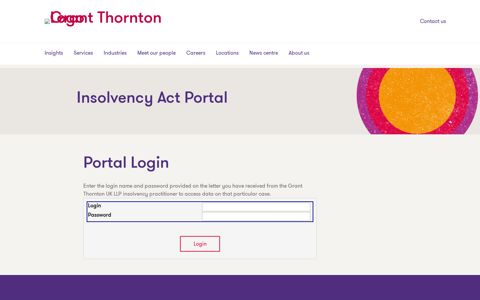 Portal Login - Turnkey Insolvency Services