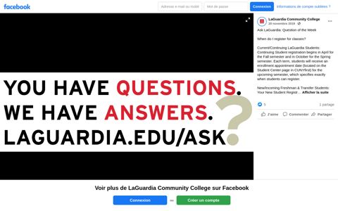 Ask LaGuardia: Question of the Week... - LaGuardia ...
