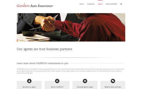 GAINSCO Insurance Agent Portal | GAINSCO Auto Insurance®