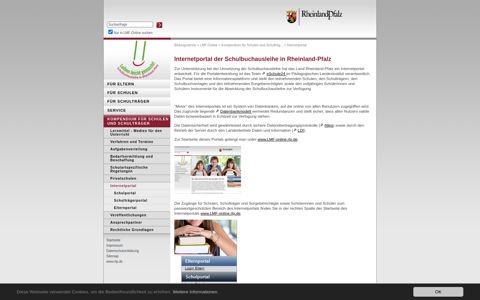 Internetportal der Schulbuchausleihe in ... - LMF-Online