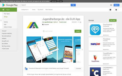 Jugendherberge.de - die DJH App - Apps on Google Play