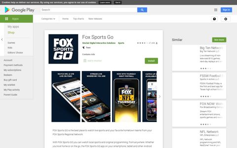 Fox Sports Go - Apps on Google Play