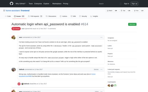 Automatic login when api_password is enabled · Issue #614 ...