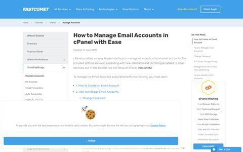 Manage Email Accounts in cPanel • How to Tutorial - FastComet