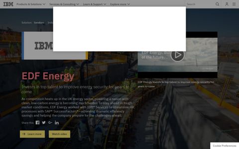 EDF Energy | IBM