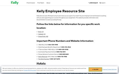 Simplot - Employee Resources | Kelly US - Kelly Services