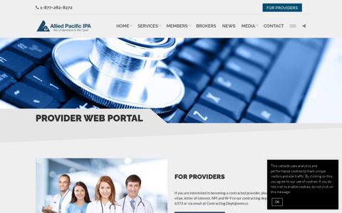 Provider Web Portal » Allied Pacific IPA