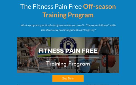 Online Training Program - FITNESS PAIN FREE