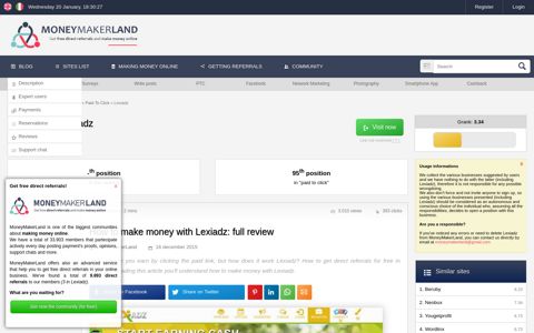 How to make money with Lexiadz: full review. What is Lexiadz ...