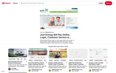 Just Energy Bill Pay - Login to JustEnergy.com Online ...