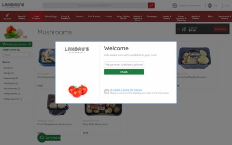 Mushrooms | Landau's Supermarket