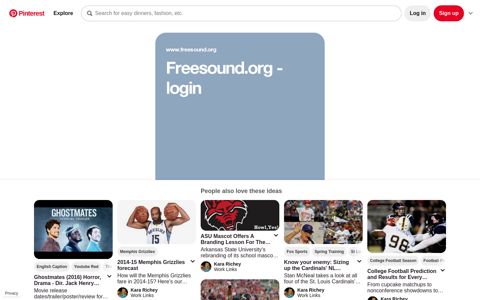 Freesound.org - login | Student resources, Piece of music ...