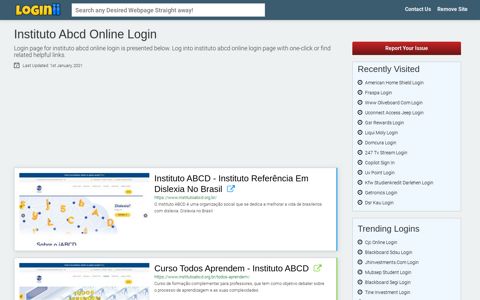 Instituto Abcd Online Login