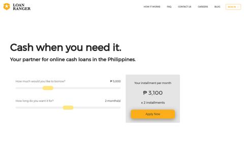 Loan Ranger - Online Cash Loan for Philippines
