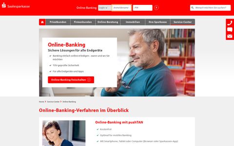 Online-Banking | Saalesparkasse