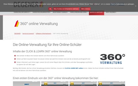 360° online Verwaltung - DEGENER Verlag Onlineshop