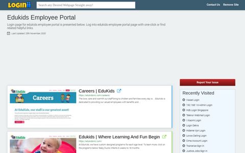 Edukids Employee Portal - Loginii.com
