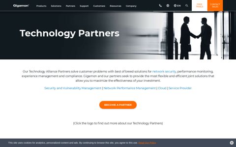 Technology Partners | Ecosystem Partners | Gigamon