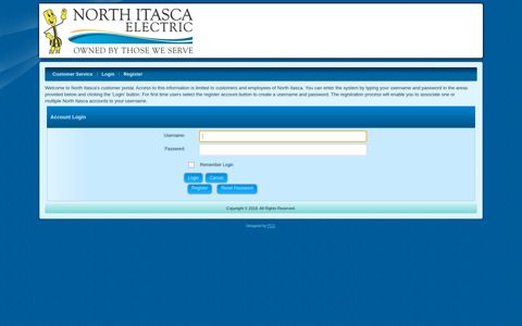 North Itasca Online > Login
