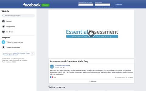 Essential Assessment - Assessment and Curriculum Made ...