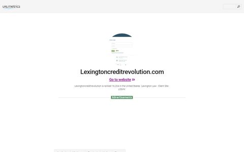 www.Lexingtoncreditrevolution.com - Lexington Law - Urlm.co