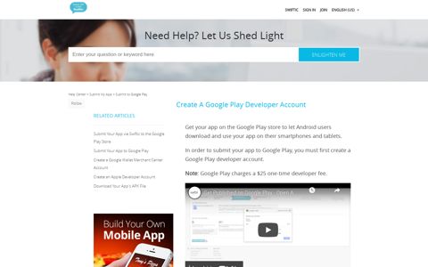 Create a Google Play Developer Account – Help Center