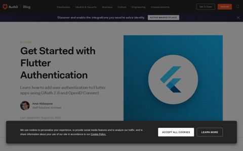 Get Started with Flutter Authentication - Auth0