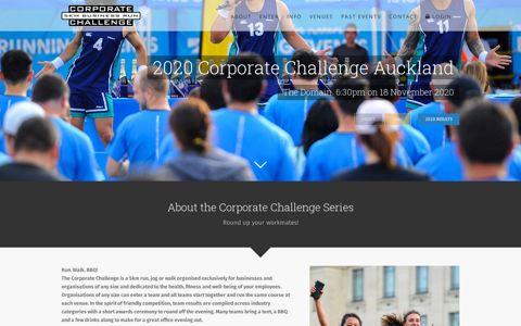 Corporate Challenge Series – Round up your workmates!