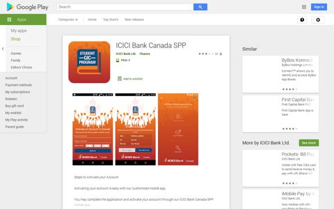 ICICI Bank Canada SPP – Apps on Google Play