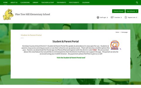 Student & Parent Portal - Kershaw County School District